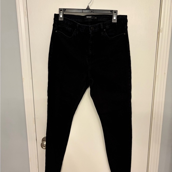 Hudson barely worn black  Barbara super skinny jeans - Picture 7 of 10